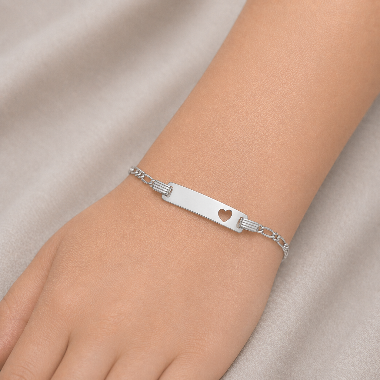 Pulsera Piocha Cartier Corazón 16 cm