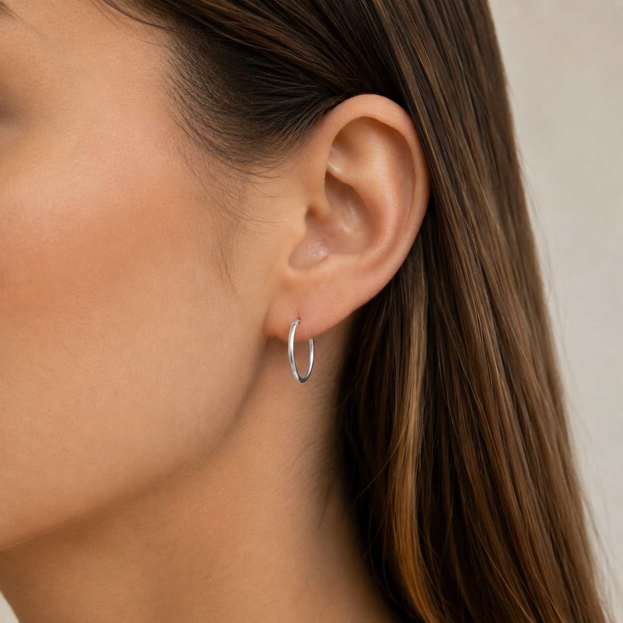 Argolla Ovalada 22x14 mm