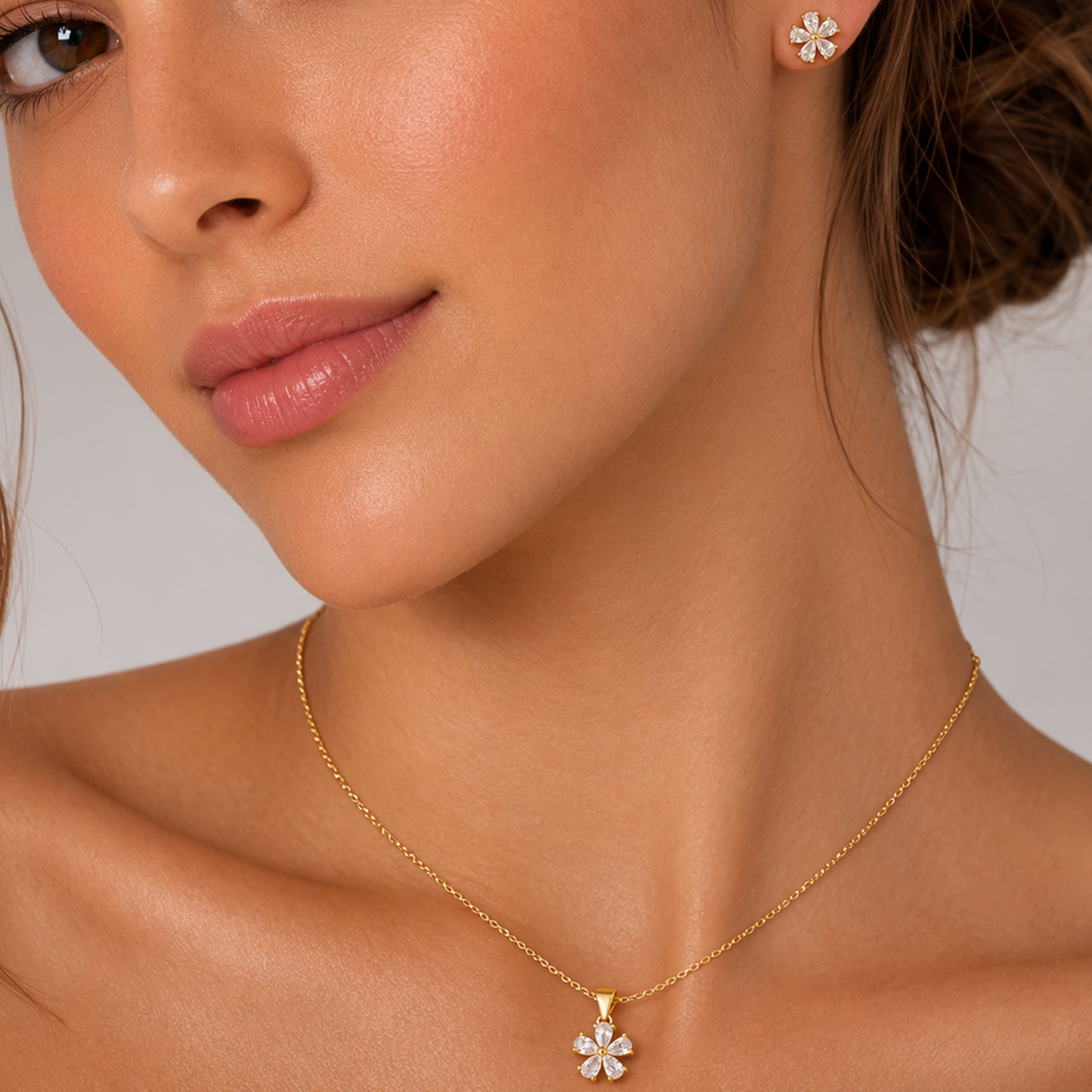 Conjunto Flor Circones
