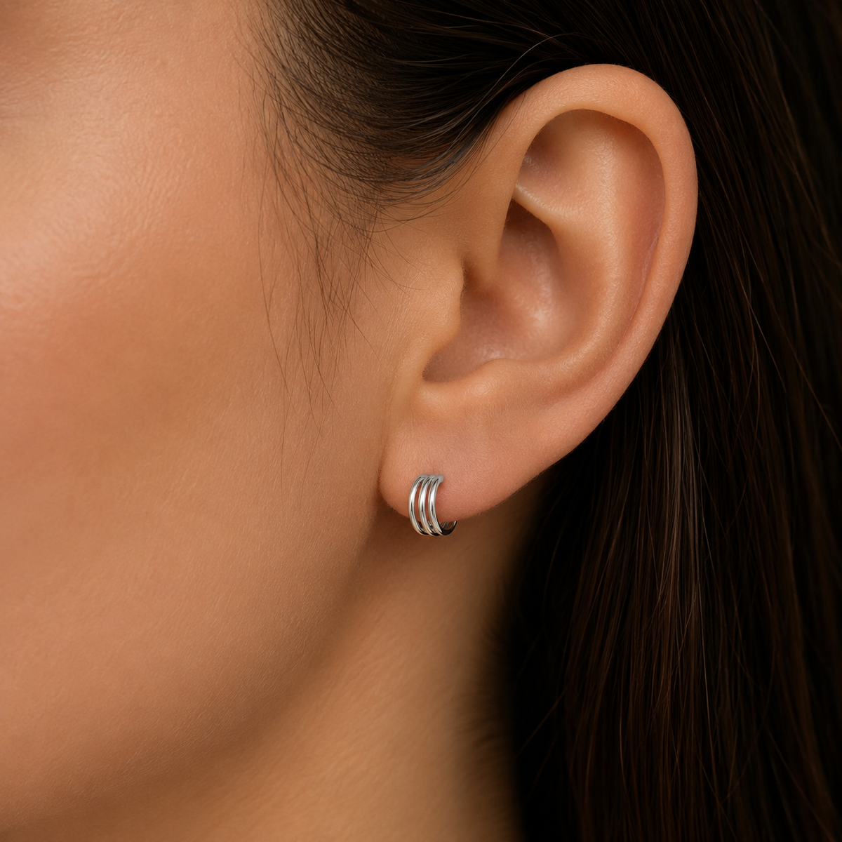 Semi Argolla Triple 13 mm