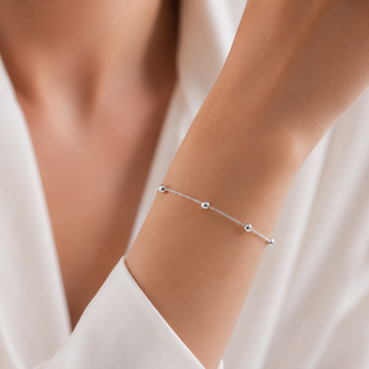Pulsera Tradicional con Esferas