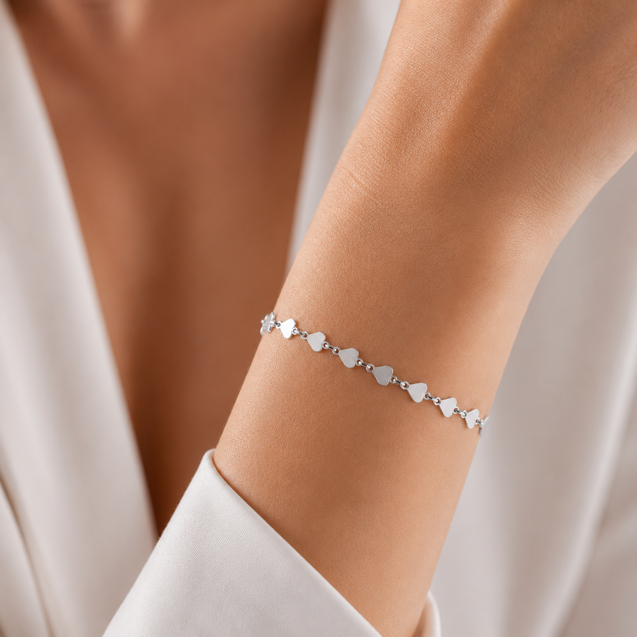 Pulsera Corazones