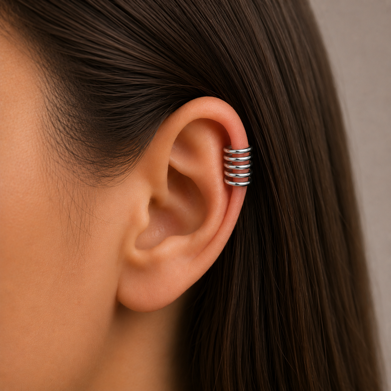 Aro Ear Cuff 5 Líneas