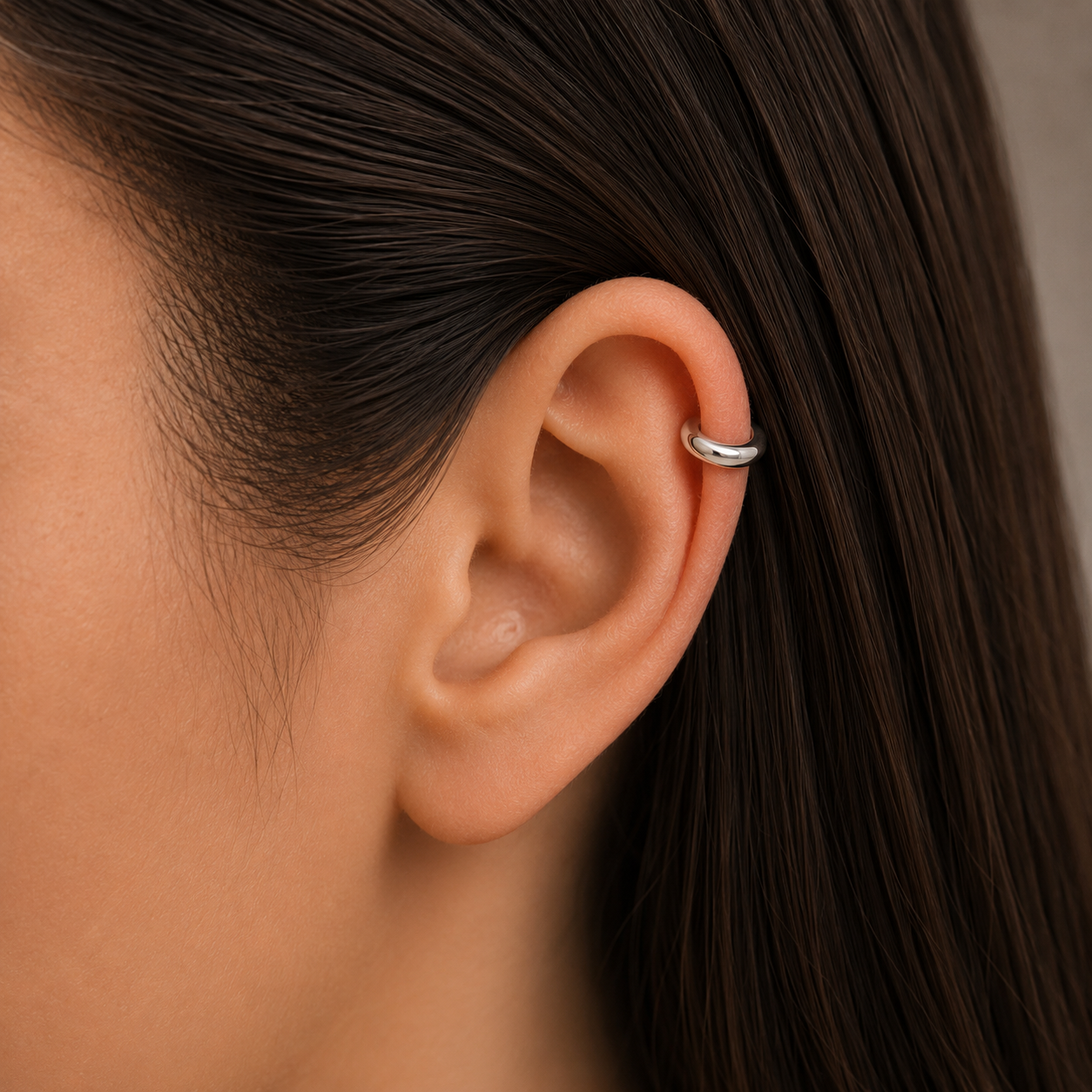Aro Ear Cuff Liso 11 mm