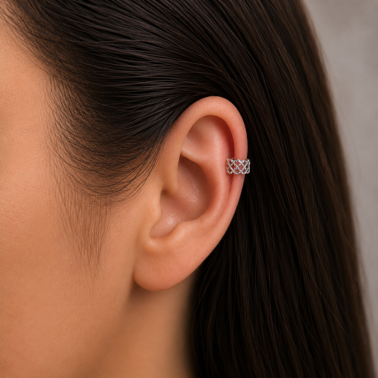 Aro Ear Cuff Rombos