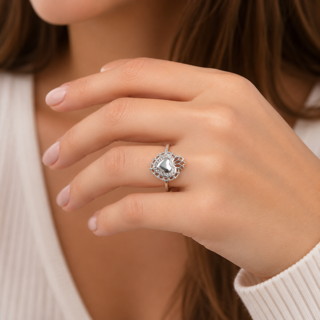 Anillo Corazón Detente