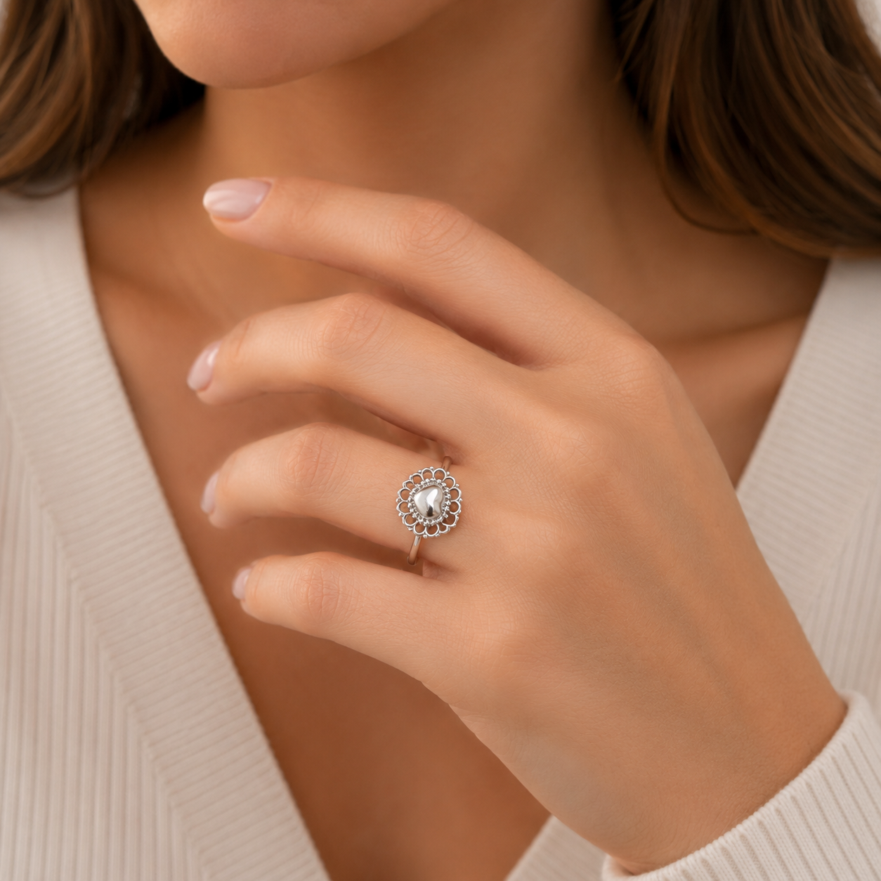 Anillo Corazón Detente