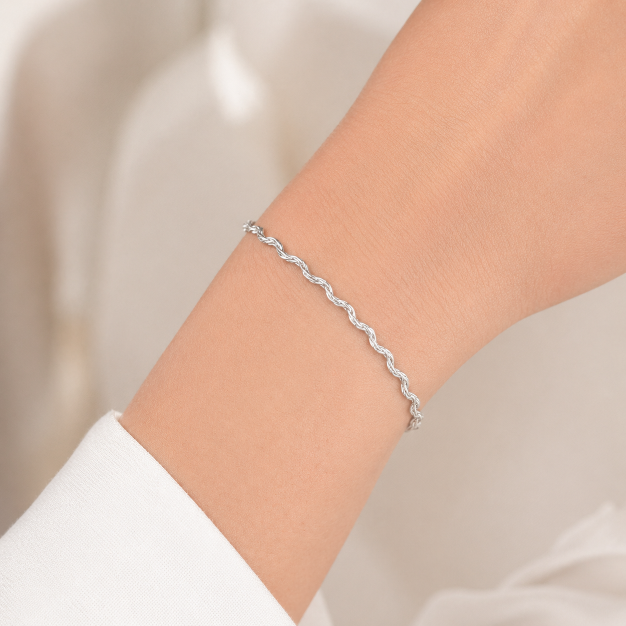 Pulsera Turbillon Ondulado