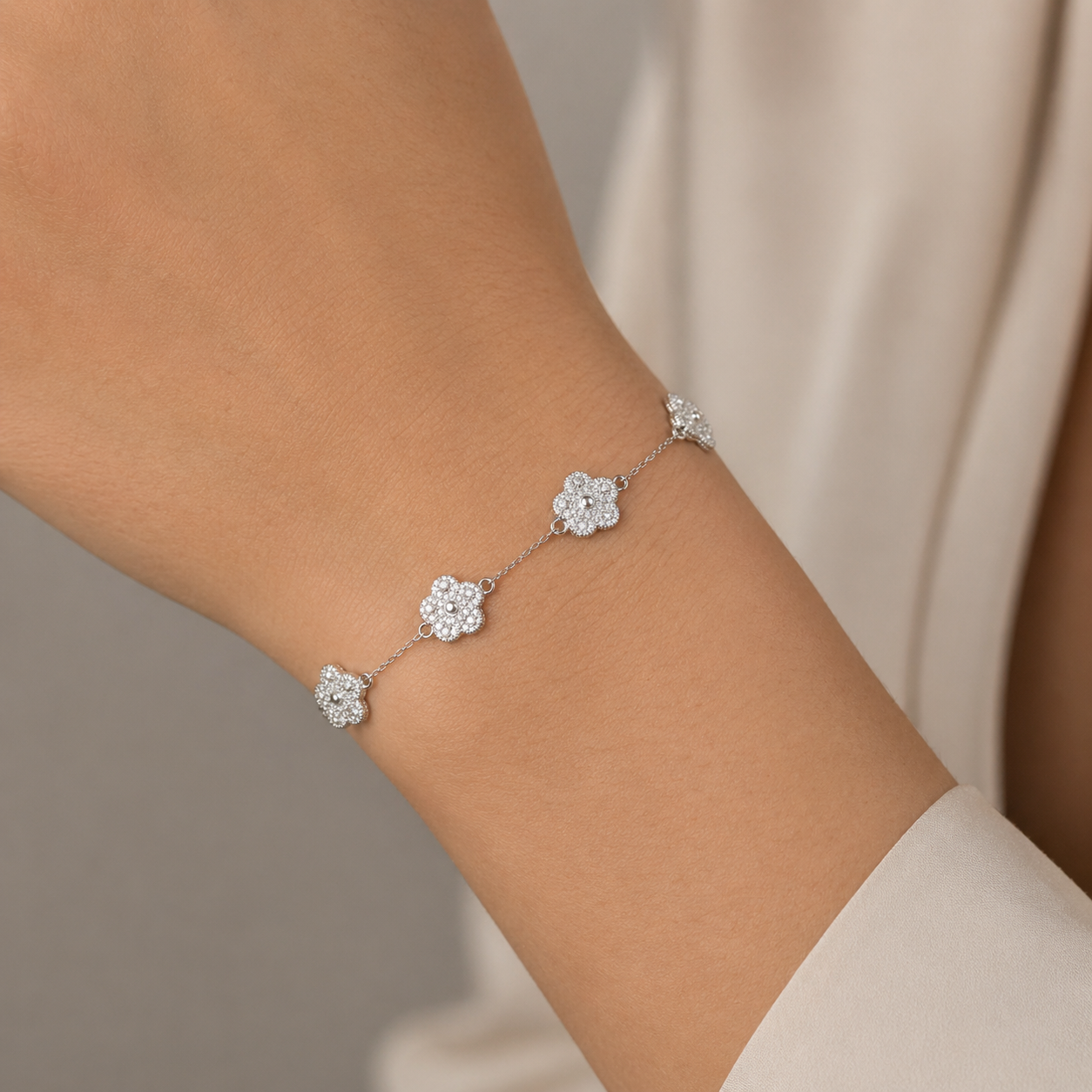 Pulsera Flores Circones