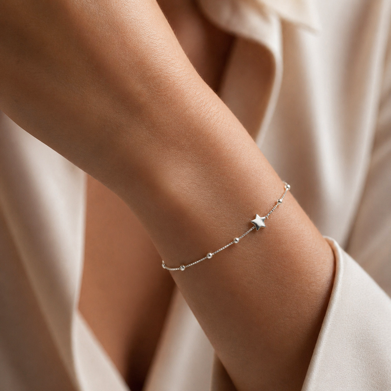 Pulsera Estrella Esferas