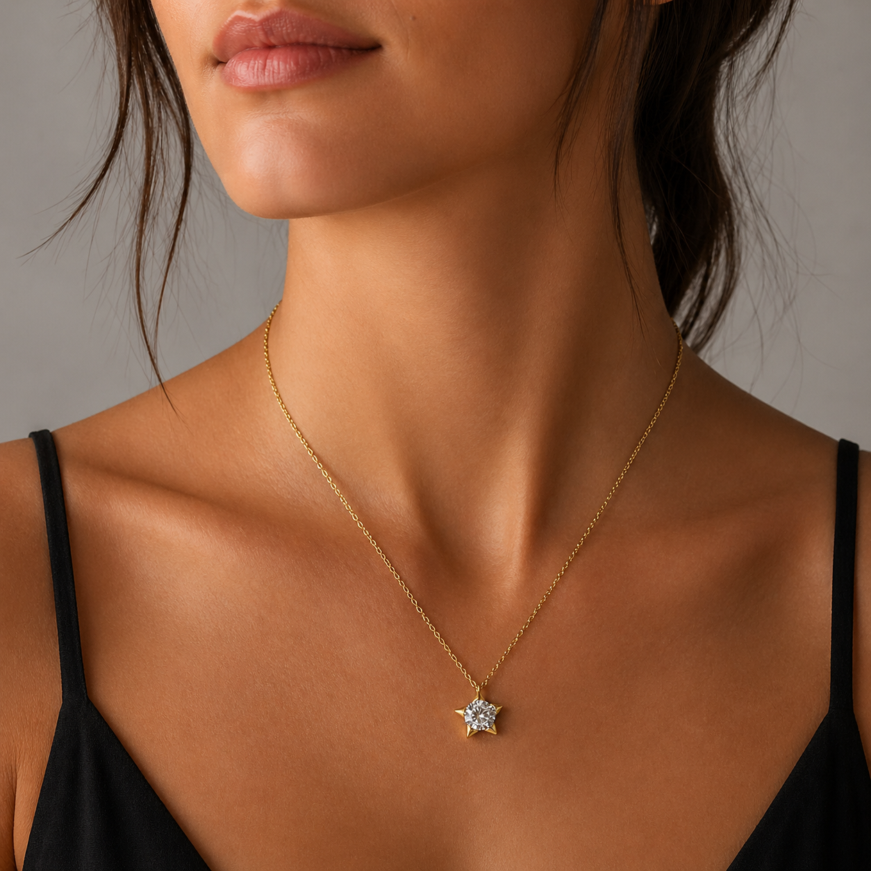 Collar Estrella Circón