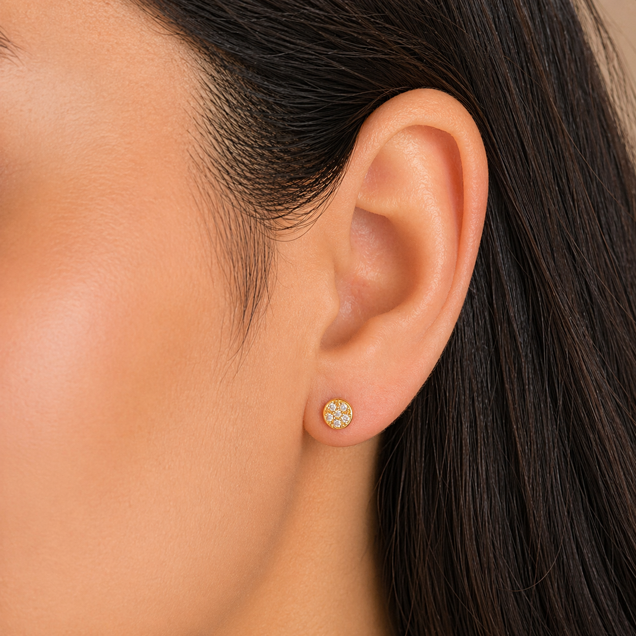 Piercing Flat Circones 4 mm