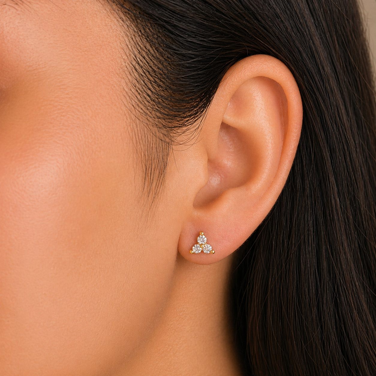 Piercing Flat Flor Circones 6 mm