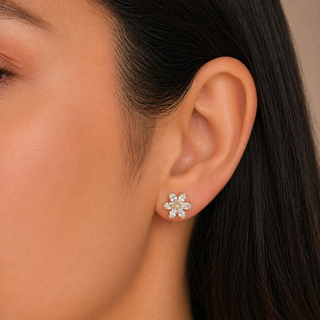 Piercing Flat Flor Circones