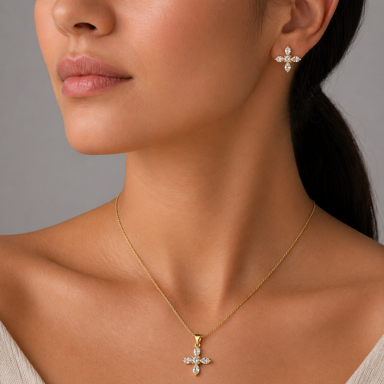 Conjunto Flor Circones