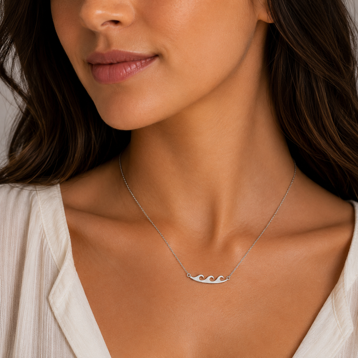 Collar Olas de Plata
