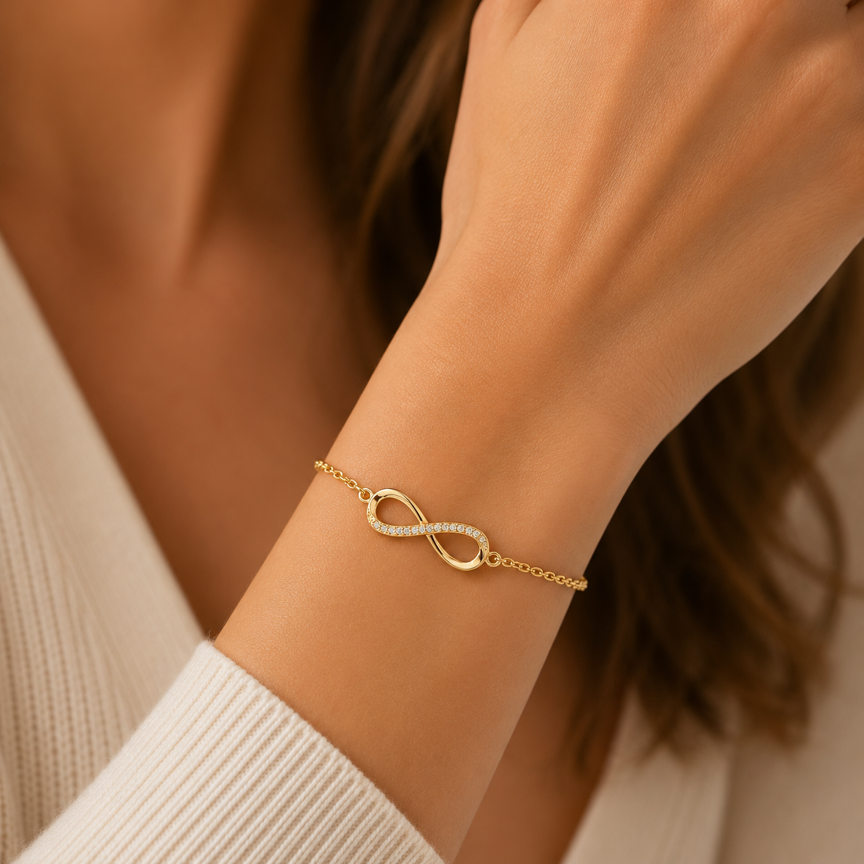 Pulsera Ajustable Infinito Circones