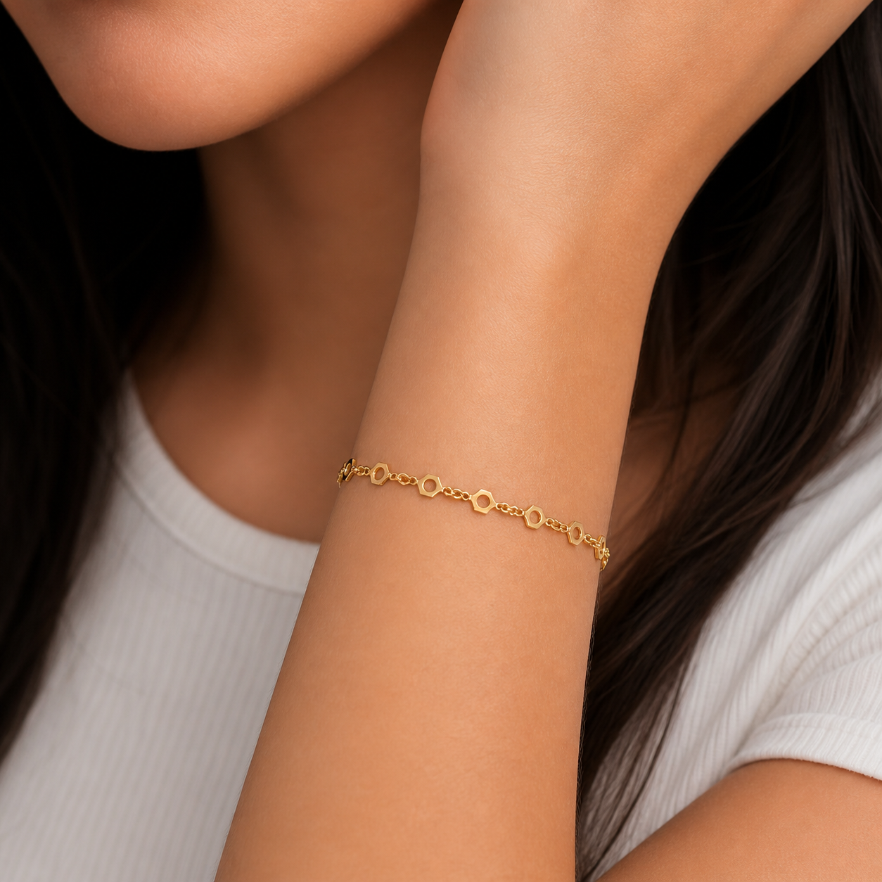 Pulsera Rombo Círculo