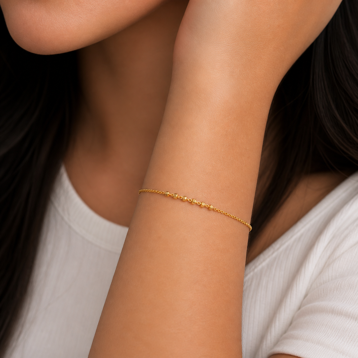 Pulsera Tradicional con Esferas