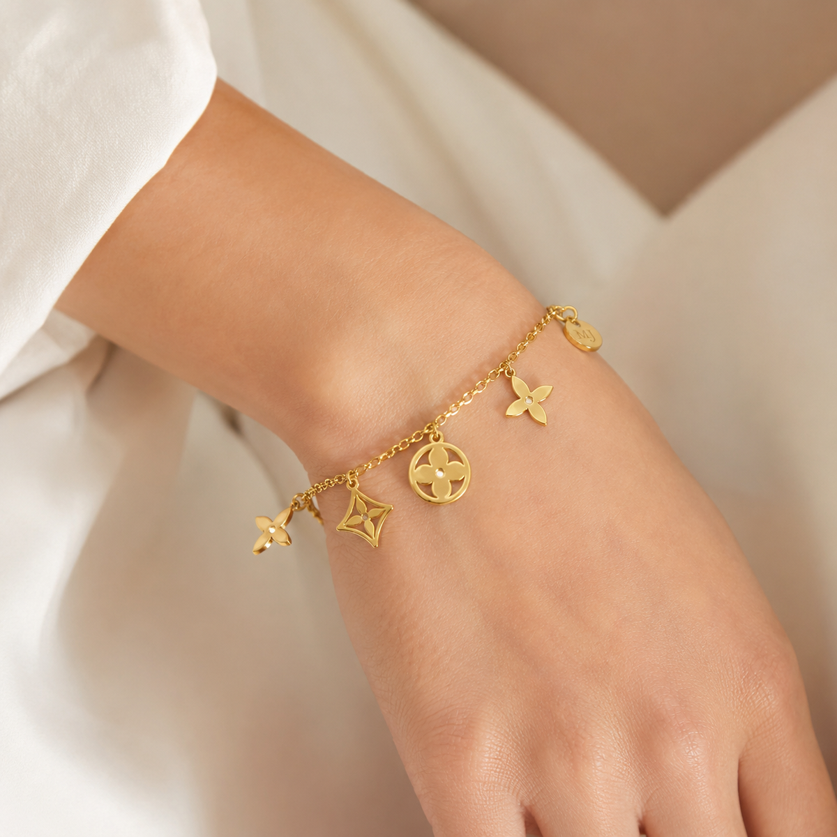 Pulsera Trébol de la Suerte