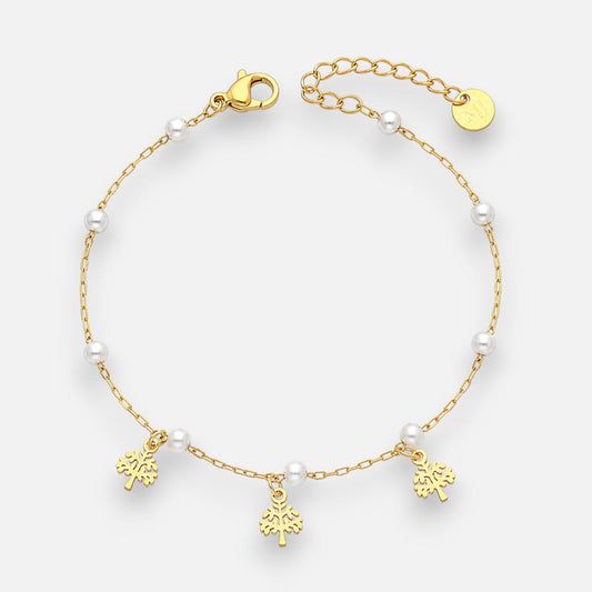 Pulsera Árbol de la Vida Perlas