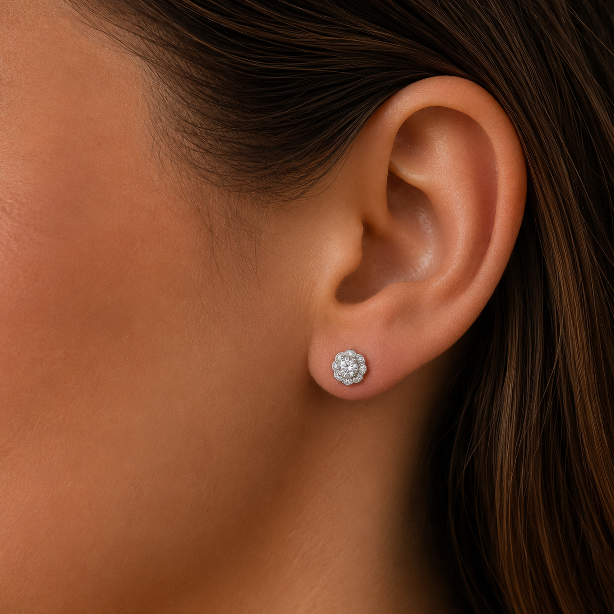 Aro Flor Circones 8 mm