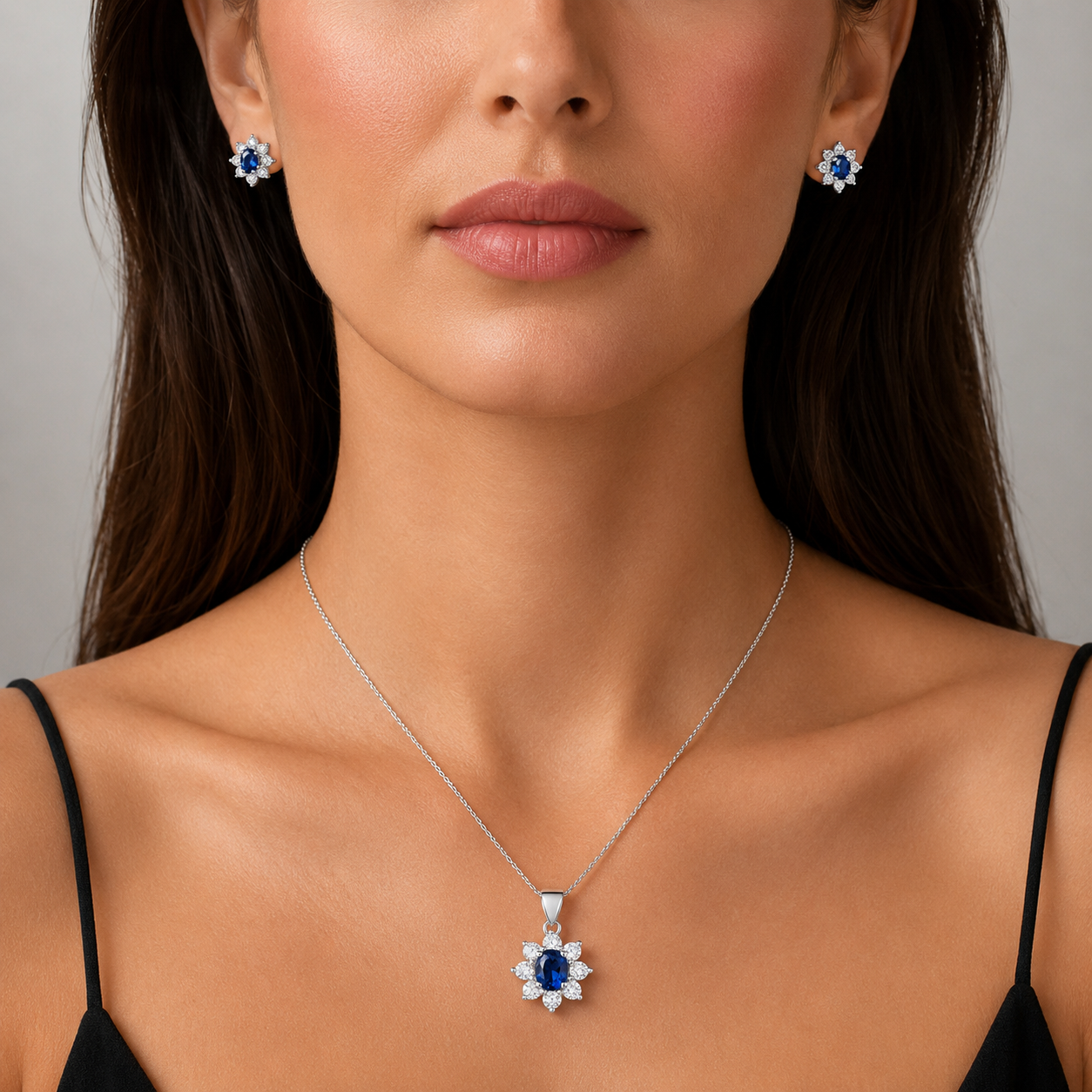 Conjunto Lady Circón Zafiro