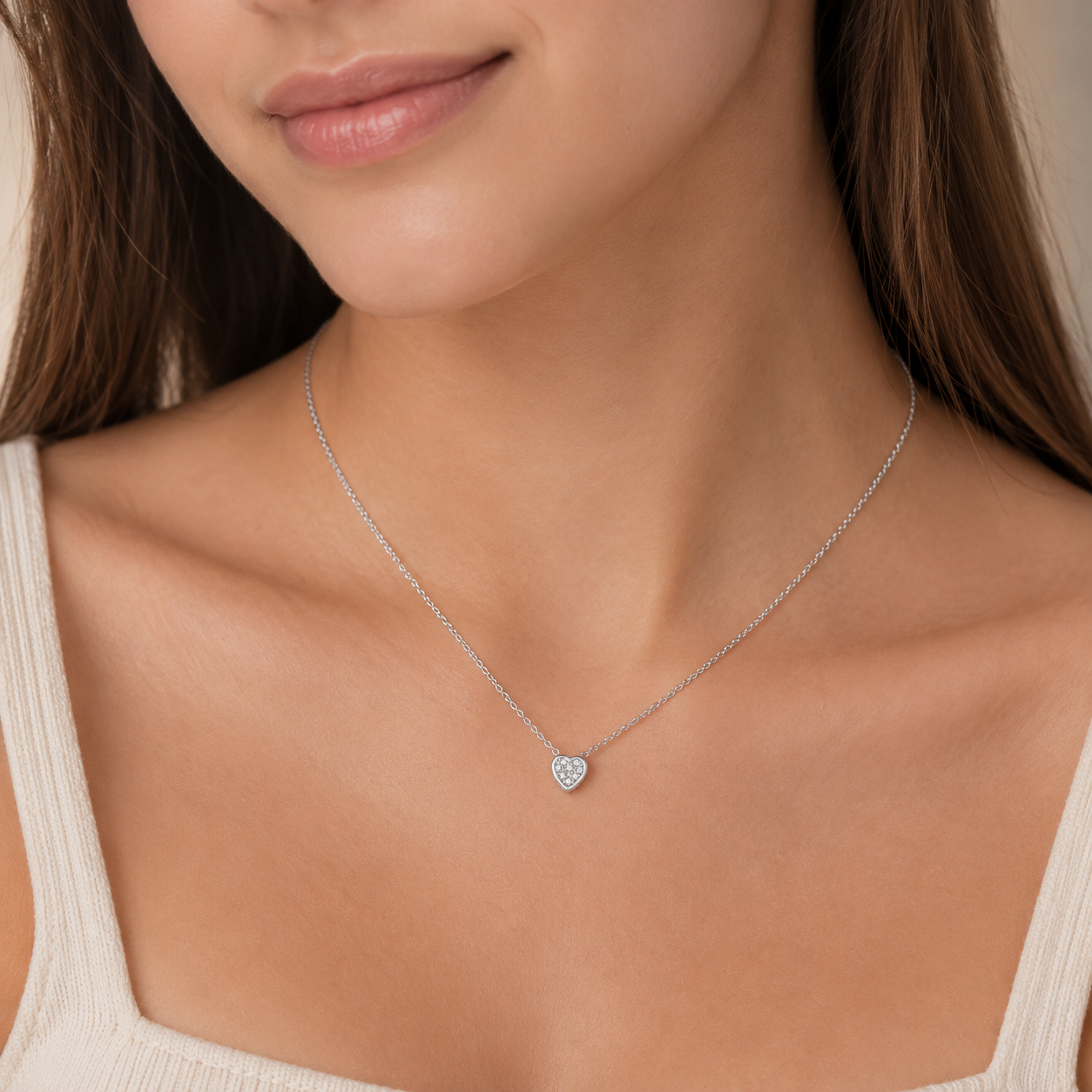 Collar Corazón Mini Circones