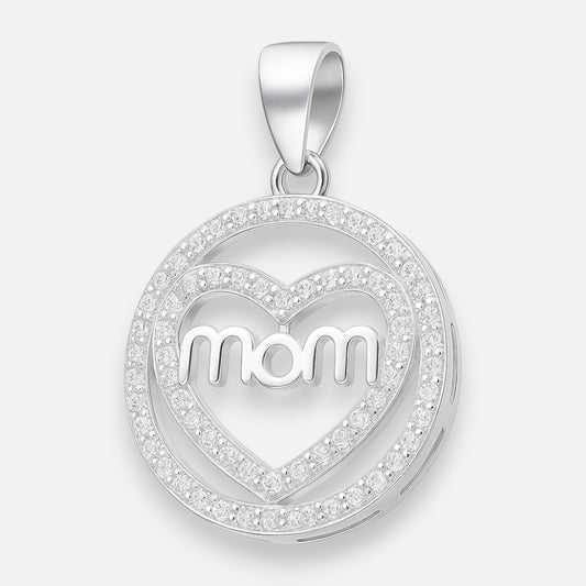 Colgante Corazón Mom Circones