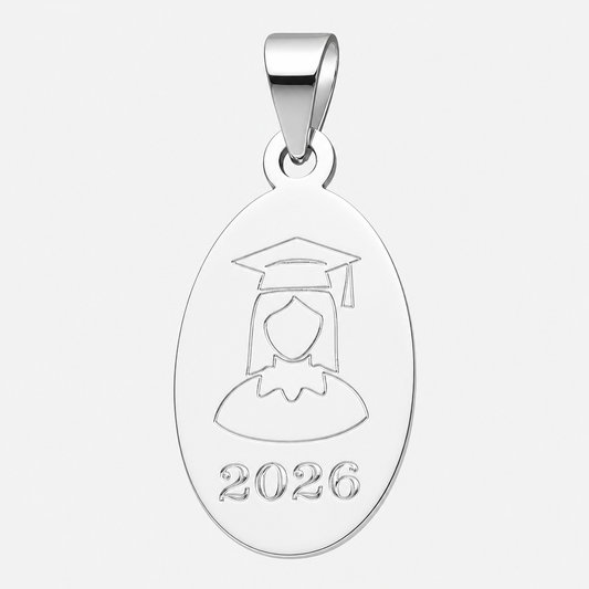 Colgante Placa Niña Graduando Licenciatura