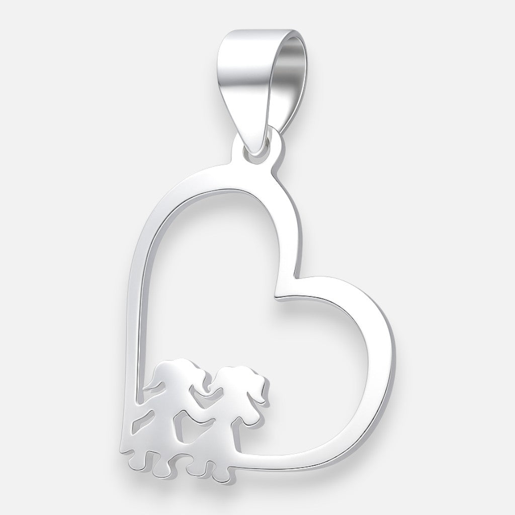 Colgante Corazón Niña Niña