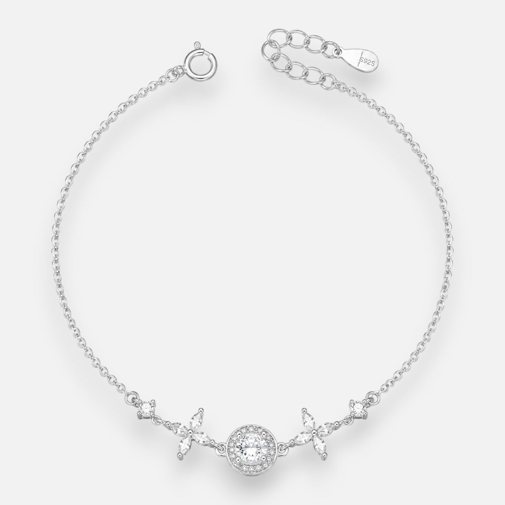 Pulsera Flores Círculo Halo Circones