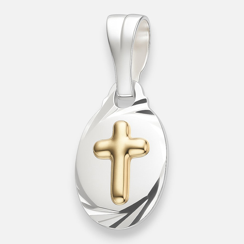 Colgante Cruz en Oro
