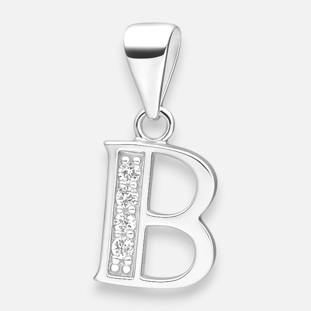 Colgante Letra B con Circones