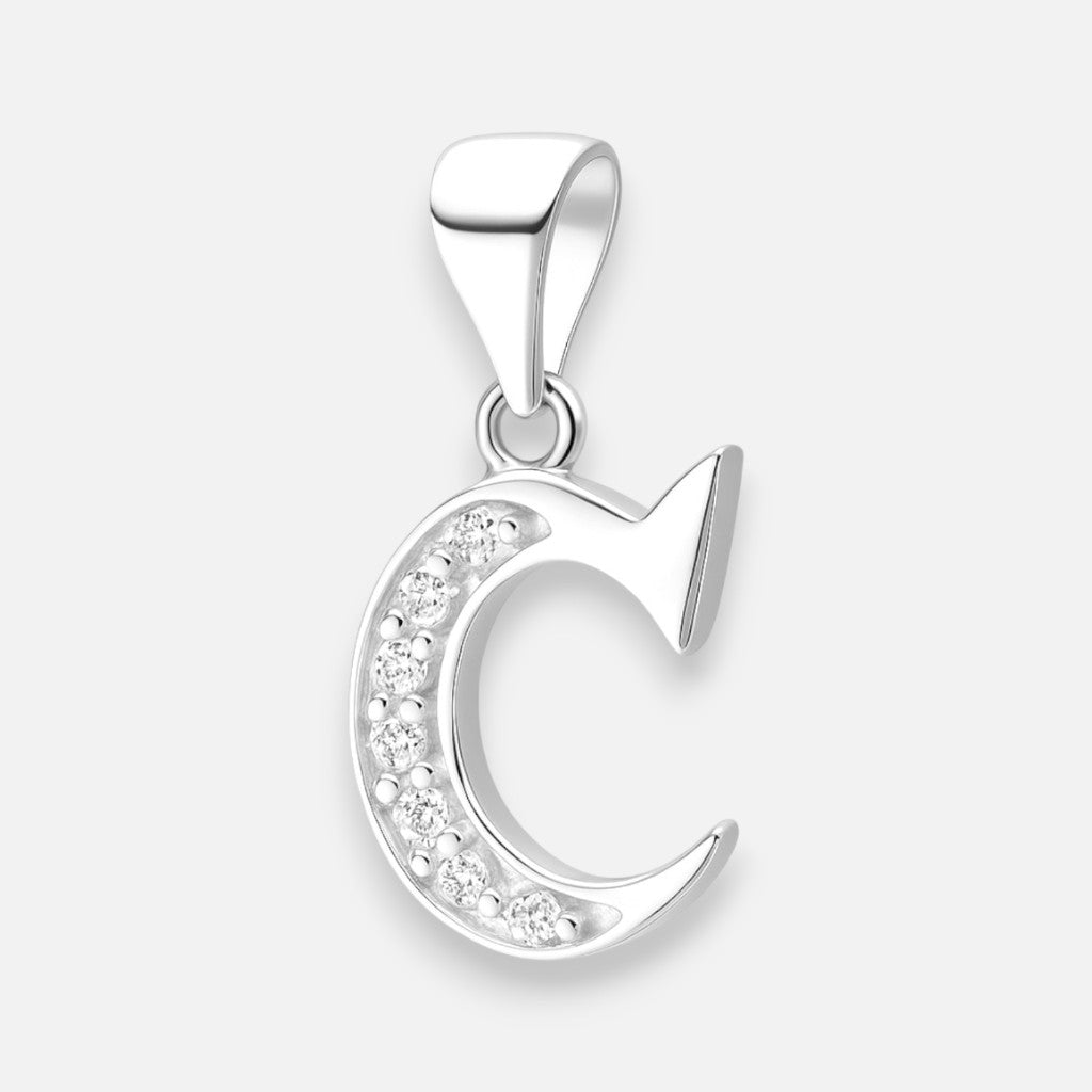 Colgante Letra C con Circones
