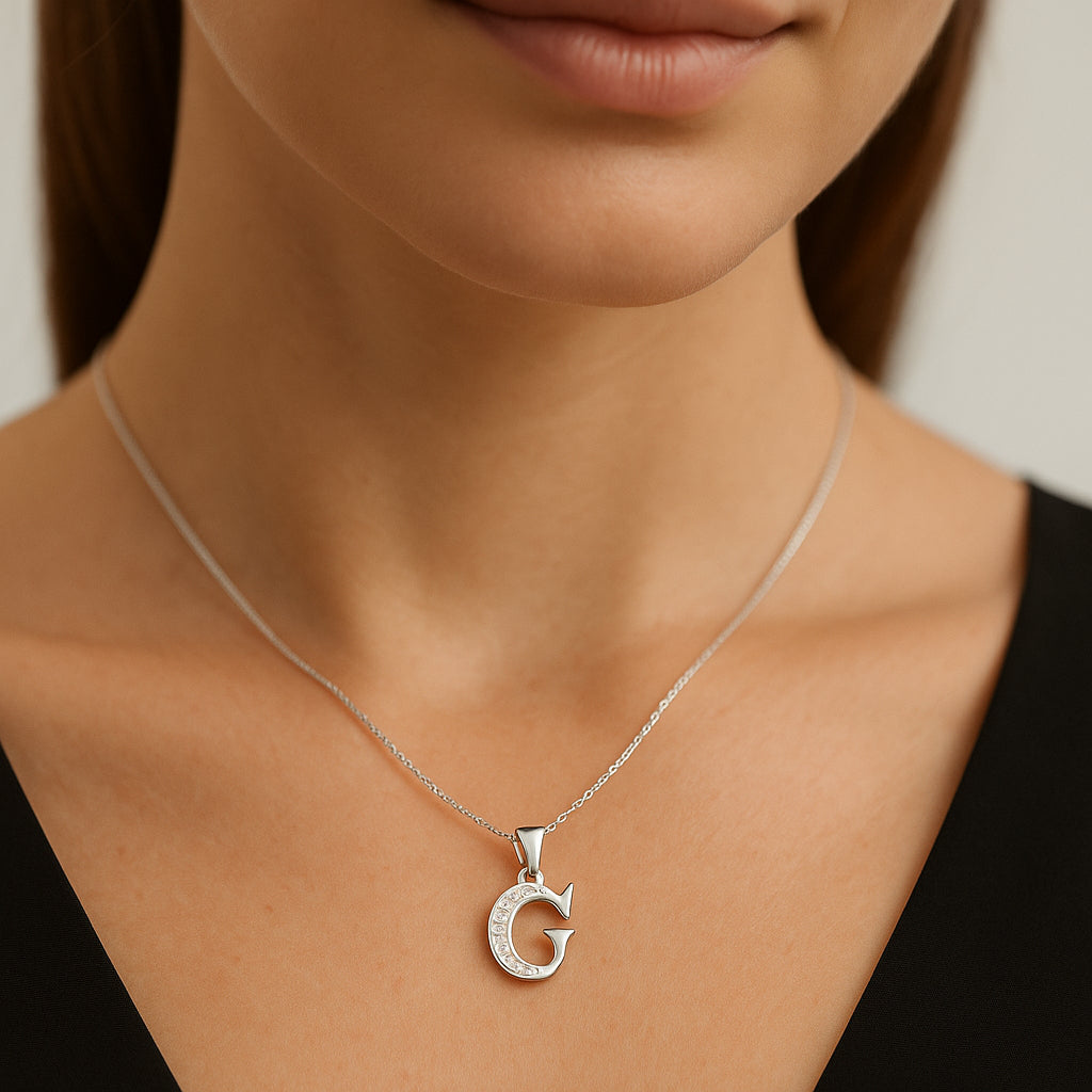 Colgante Letra G con Circones