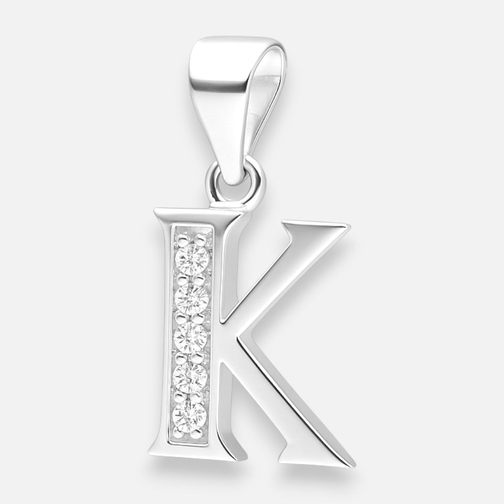Colgante Letra K con Circones