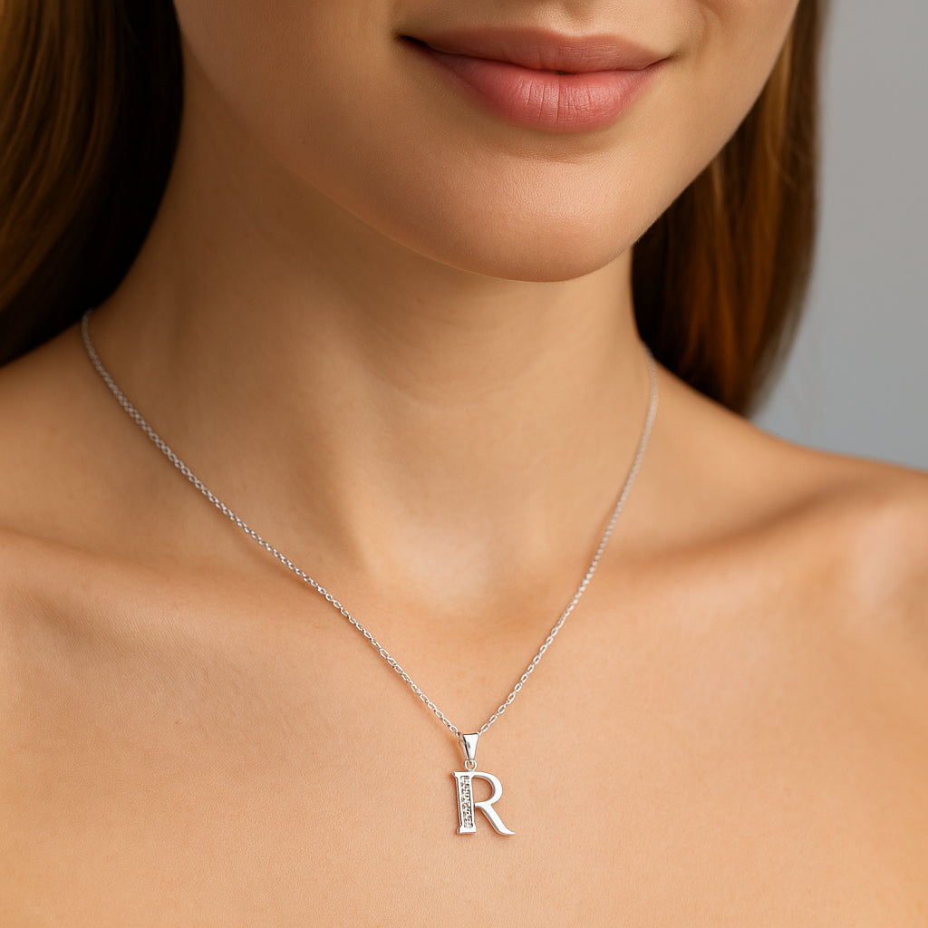 Colgante Letra R con Circones