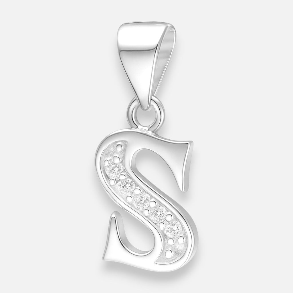 Colgante Letra S con Circones