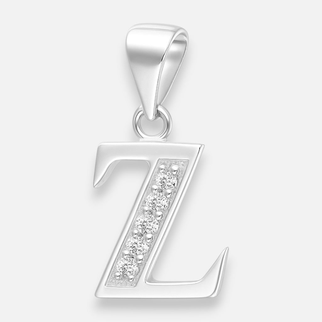 Colgante Letra Z con Circones