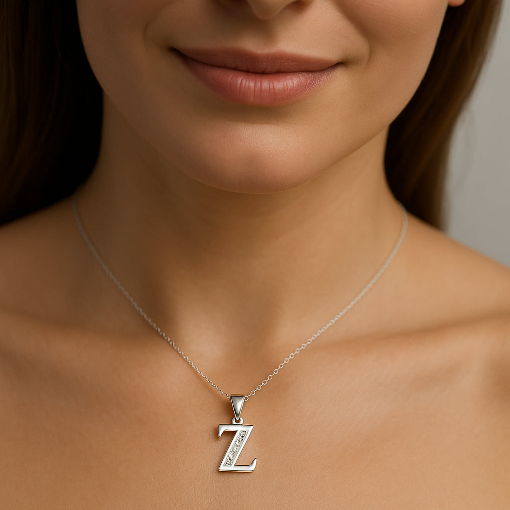 Colgante Letra Z con Circones