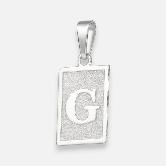 Colgante Placa Letra G