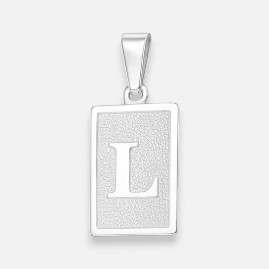 Colgante Placa Letra L