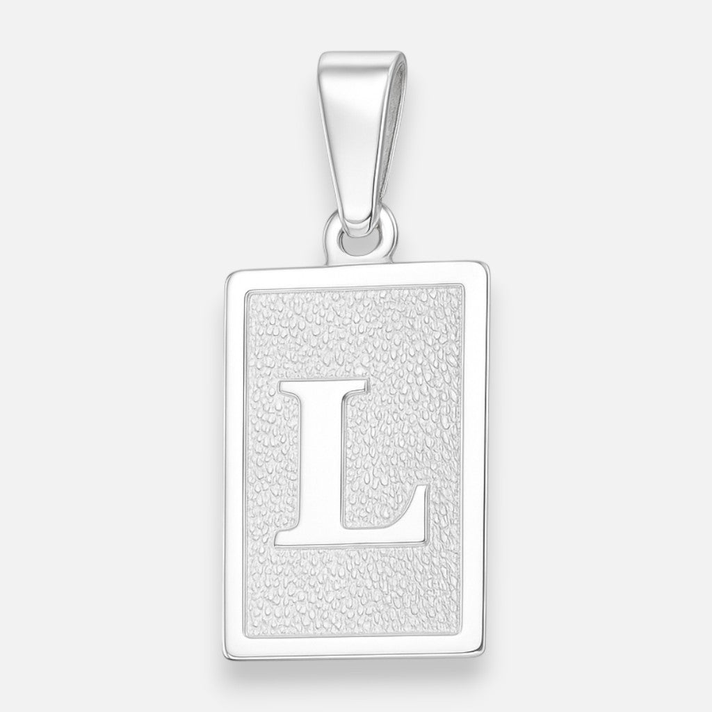 Colgante Placa Letra L