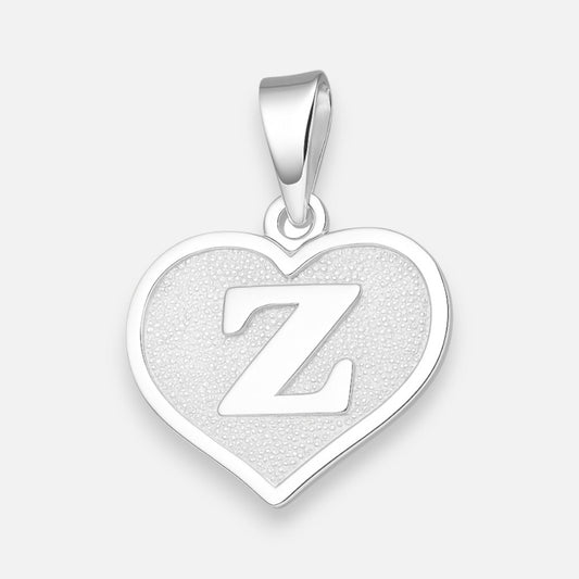 Colgante Corazón Letra Z