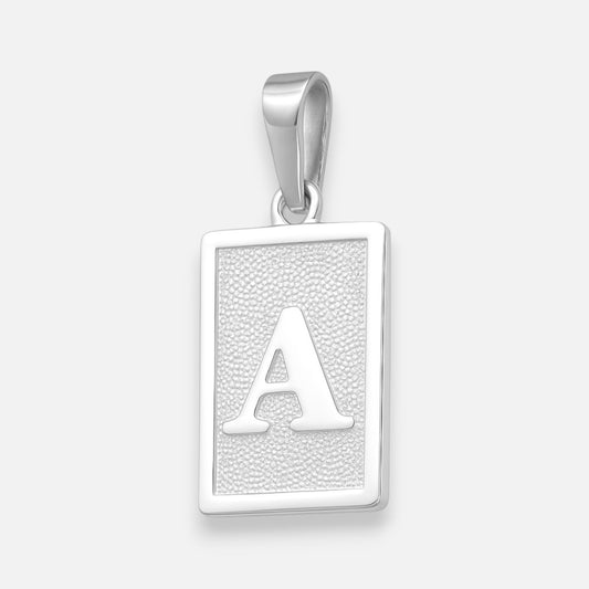 Colgante Placa Letra A