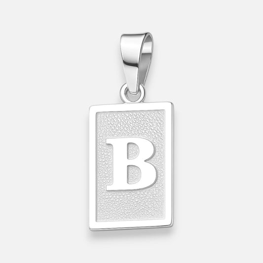 Colgante Placa Letra B