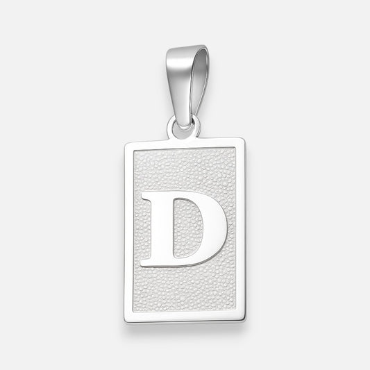 Colgante Placa Letra D