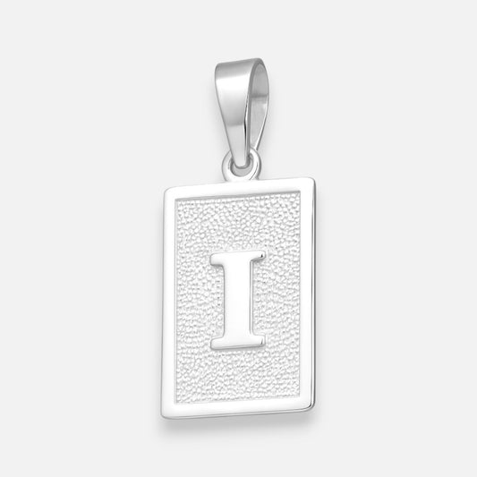 Colgante Placa Letra I