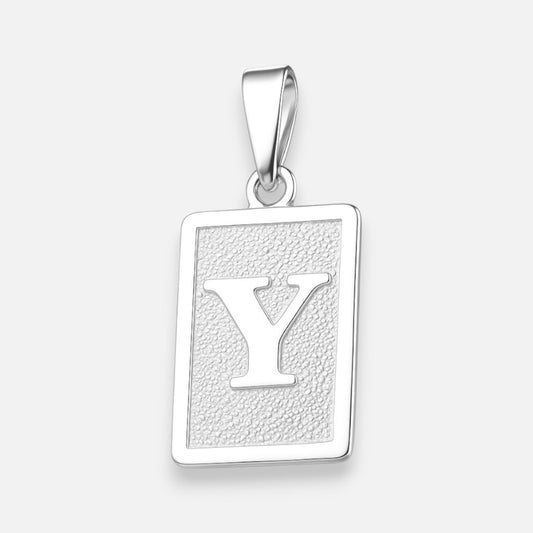 Colgante Placa Letra Y